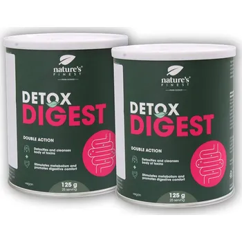 Přírodní produkt Nature´s Finest 2x Detox digest 125g