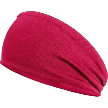 Sportovní čelenka Elastická unisex sportovní čelenka - Vínová