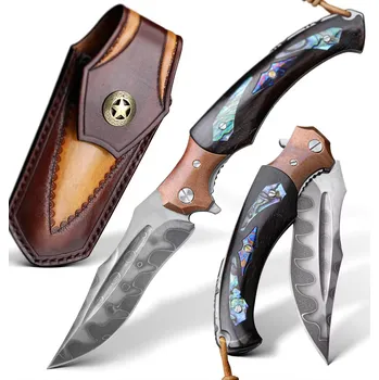 Kuchyňský nůž Lovecký skladací nôž HARAHU NO-31666 - Čierna/Typ2