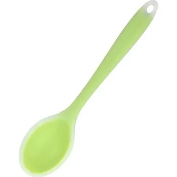 Silikonová míchací lžíce s dlouhou rukojetí | Kuchyňské náčiní | Pomůcka na vaření - 1PC Zelená-350850
