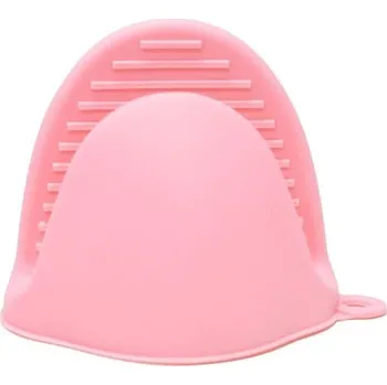 Chňapka Silikonová chňapka na vaření | chňapky do kuchyně | silikonová rukavice - 1ks růžová