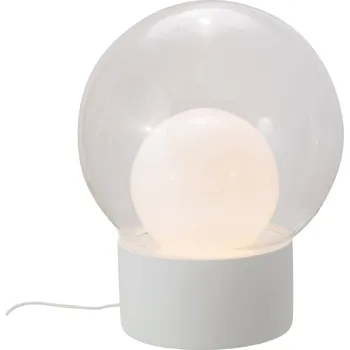 Lampička stolní lampa Pulpo Boule Medium, čirá/opálová/bílá, sklo čirý, opálový, bílý 1 x 7 W LED - Doprava zdarma