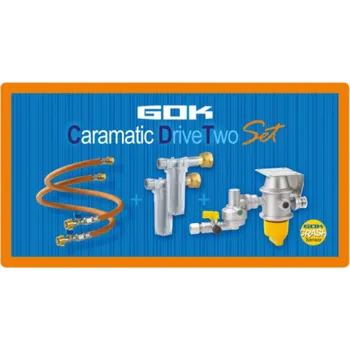 Příslušenství ke karavanu Sada GOK Caramatic pro dvě lahve s nárazovým senzorem Typ: horizontální