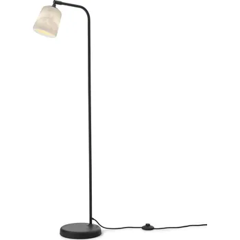 Lampička New Works stojací lampa materiál TBS, bílá, mramor, výška 125 cm bílá mramorovaná, černá 1 x 7 W LED - Doprava zdarma