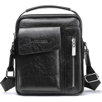 Kabelka Pánská Crossbody Taška WEIXIER BR 14935 Černá