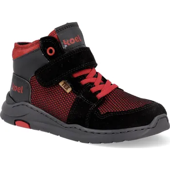 Dívčí zimní obuv Barefoot zimní boty Koel - Sky Tex Red červené Velikost: 32