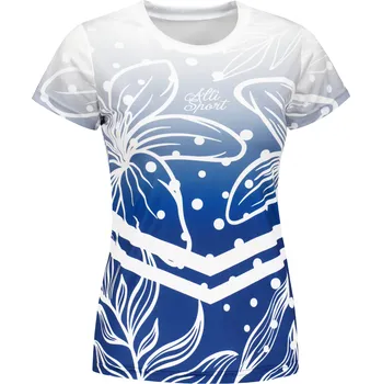 Dámské tričko Dámské funkční tričko premium ALTISPORT VOJ/ALW045TR01 NÁMOŘNÍ MODRÁ/BÍLÁ L