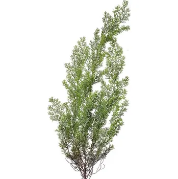 umělá květina Dekorace zelená umělá větvička - 100 cm