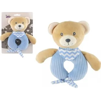 Chrastítko medvěd plyš