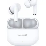 Bezdrátová sluchátka SWISSTEN Sonic - TWS bezdrátová - špunty - bílá