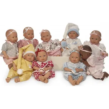 Panenka Nines Panenka 26 cm, Baby s dudlíkem