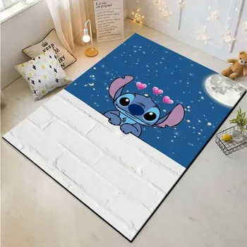 Dětský pokoj Velký koberec s motivem Lilo a Stitch - N,120x160cm