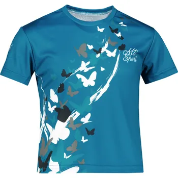 Chlapecké tričko Dětské funkční triko premium ALTISPORT VOJ/ALK022TR01 PETROLEJOVÁ 110