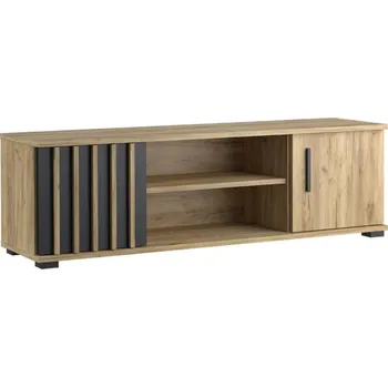 Televizní stolek TV stolek Montana dub craft/černá 140 cm