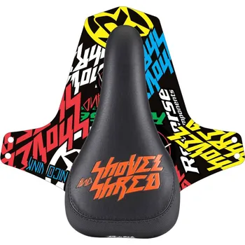 Sedlo na kolo Sedlo Reverse Nico Vink Shovel and Shred + blatníček Varianta: Black / Candy