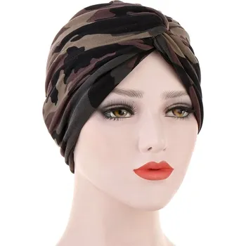 Čepice Turbanová Čepice SI 6679 Maskáčová