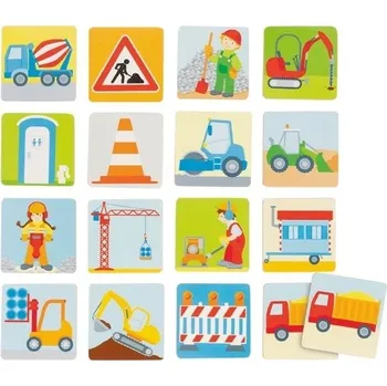 Pexeso Goki Dřevěné pexeso Memo 32 ks - Doprava