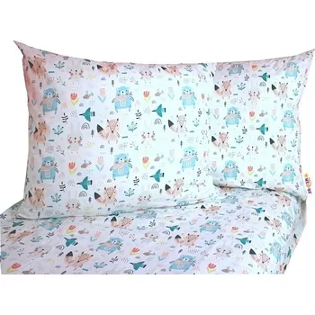 Povlečení Baby Nellys 2 dílné bavlněné povlečení 140 x 200 - Forest girl