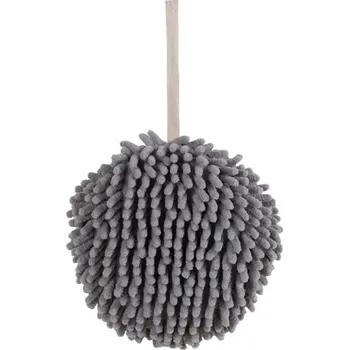 Ručník Rychleschnoucí ručník na ruce s elegantním designem | ručník kuchyňský | osuška na toaletu - Šedá