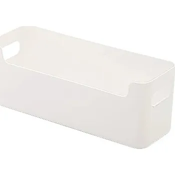 Úložný box Kuchyňská police s úložnými boxy | úložný organizér - Bílá-S