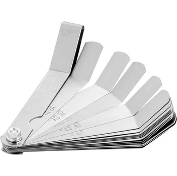 Nářadí pro automobil Spároměr 16 zahnutých lopatek (0,127 - 0,508 mm) 65MN/nerezová ocel 11-192 NEO TOOLS