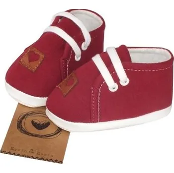 Capáčky Z&Z Jarní kojenecké botičky, capáčky - bordo, 62/68