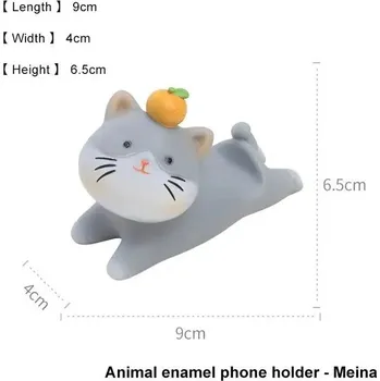 Držák na mobil se zvířecím motivem | stolní držák - 1PC kočky