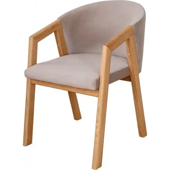 Jídelní židle Dubová jídelní židle béžová RIO