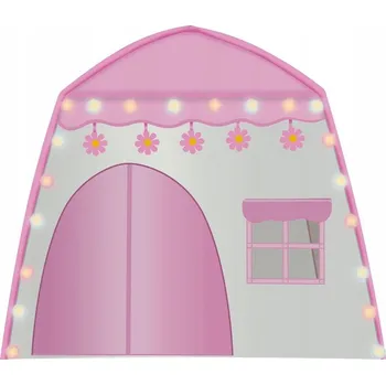 Dětský stan Kruzzel 23472 stan se světýlky růžový