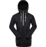 Dámská lyžařská softshellová bunda s membránou ALPINE PRO JARGA tmavě šedá XS