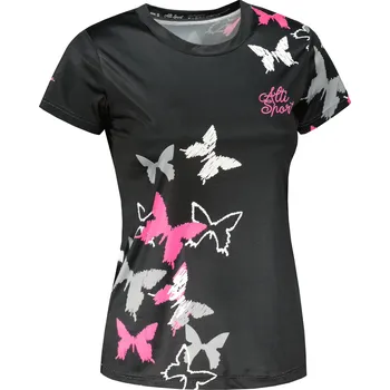 Dámské tričko Dámské funkční triko premium ALTISPORT VOJ/ALW002TR01 ČERNORŮŽOVÁ L