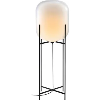 Lampička stojací lampa pulpo Oda Big, bílá/černá, výška 140 cm bílá, černá 1 x 7 W LED - Doprava zdarma