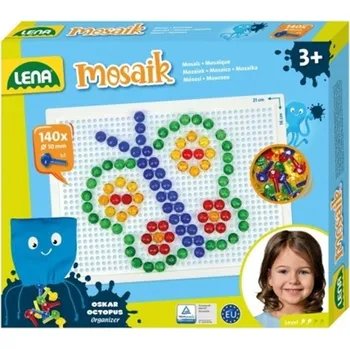 Desková hra Mozaika klobouček krystal 140 ks