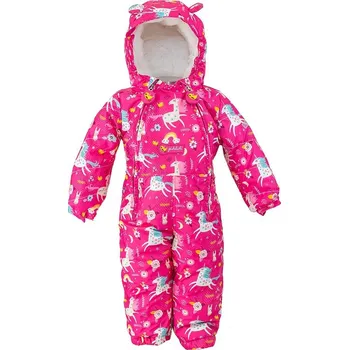 Dětský overall Pidilidi Overal dívčí s kožíškem, Pidilidi, PD1157-01, růžová 2024 Velikost: 98, SizeAge: 3roky