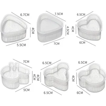 Kuchyňské doplňky na výrobu sushi | sushi tvořítko - šestidílná sada