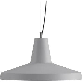 Závěsné svítidlo Karman Gangster, šedá barva, Ø 50 cm, keramika, E27 - Ø stříšky 7,5 cm 1 x 105 W - Doprava zdarma