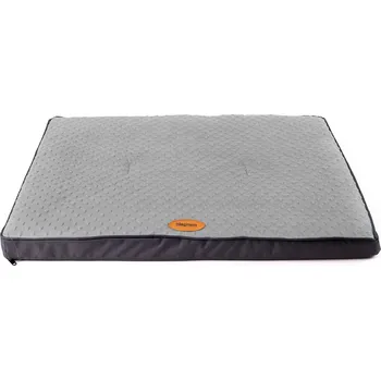 Pelíšek pro psa Magnum Matrace Minky Velikost: 80x60x5 Šedá