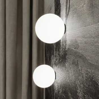 Lampička Nástěnné svítidlo Karman Maoo, satinované sklo, Ø 12 cm, G9 bílý satinovaný 1 x 5 W LED - Doprava zdarma