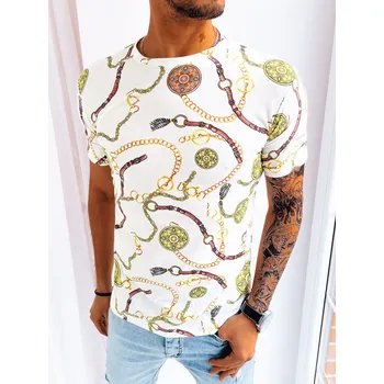 Pánské tričko Pánské tričko s potiskem RX5125 Barva: Bílá, Velikost: 2XL