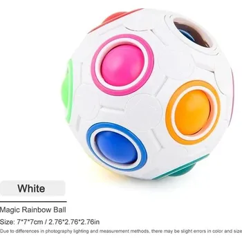 Hlavolam Hlavolam pro děti | antistresová hračka - Bílá