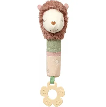 plyšák Plyšová hračka s pískátkem a kousátkem Lama Luna, béžová