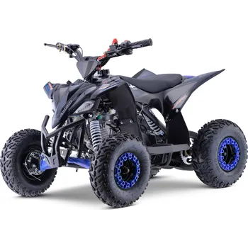 Dětské vozidlo Dětská čtyřtaktní čtyřkolka ATV MiniRaptor 90ccm 4T, hydraulická brzda, modrá