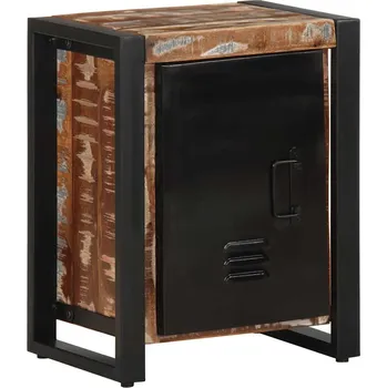 Noční stolek vidaXL Noční stolek vícebarevný 40x30x51 cm recyklované dřevo