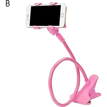 Držák na mobil - pro telefony do šířky 12 cm - více barev - Růžová