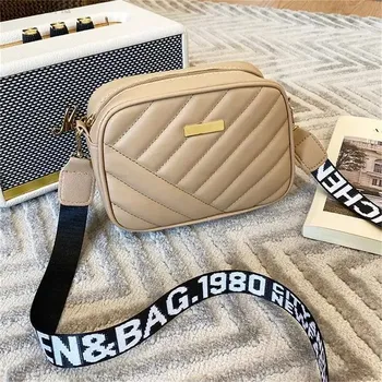 Kabelka Módní dámská crossbody kabelka - Khaki