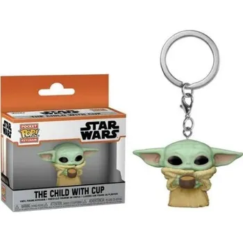Figurka Funko Pop Star Wars klíčenka | Baby Yoda | Mandalorian - 14
