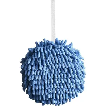 Ručník Rychleschnoucí ručník na ruce s elegantním designem | ručník kuchyňský | osuška na toaletu - modrý