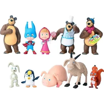 Sada figurek Masha a medvěd pro děti | akční figurky - 01