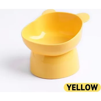 Miska pro psa Miska pro psy a kočky proti hltání | chovatelské potřeby - Žlutá