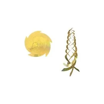 Odpuzovač zvířat Ochrana proti ptákům | odpuzovač s reflexní páskou - Zlatá